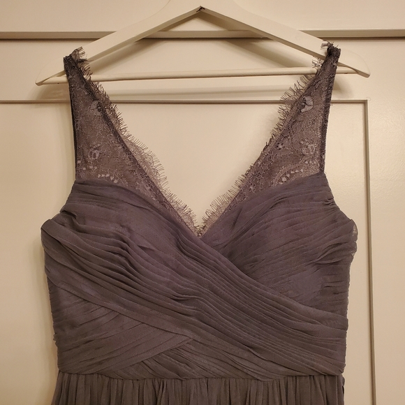 BHLDN Hitherto Fleur Dress - Pewter (Size 8, Grey) - Picture 7 of 11